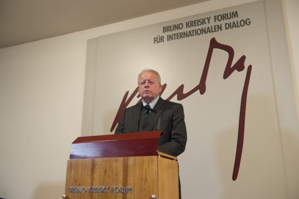 Dr. Franz Vranitzky, Gründungs- und Ehrenpräsident des Kreisky Forums
