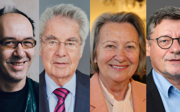 Robert Misik, Heinz Fischer, Hilde Hawlicek, Wolfgang Greif