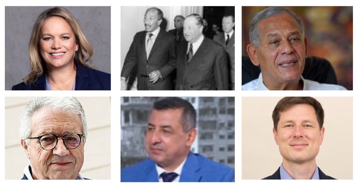 Corinna Milborn, Mohammad Anwar Esmat Sadat, Wolfgang Petritsch, Mkhaimar Abusada, Tobias Lang