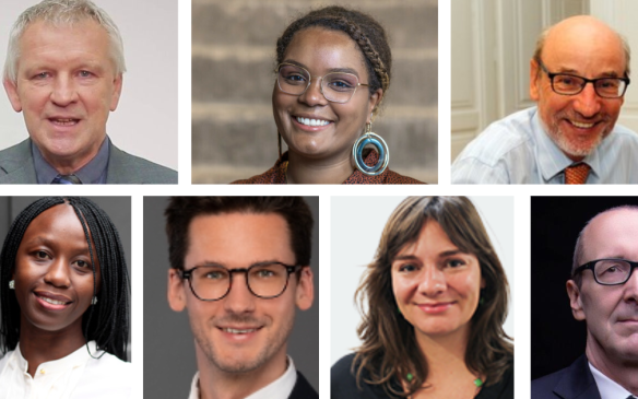 Geert Laporte, Miriam Mukulazi, Robert Zischg, Philomena Apiko, Georg Krenn, Jamie Just, Stephan Scholz