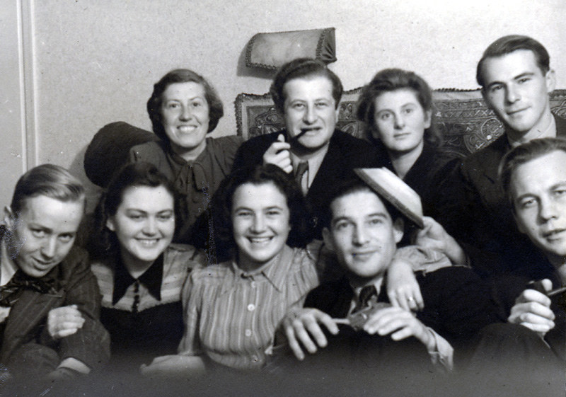 Bruno Kreisky in Swedish exile, circa 1941 Photo (c) Bruno Kreisky Archive Foundation